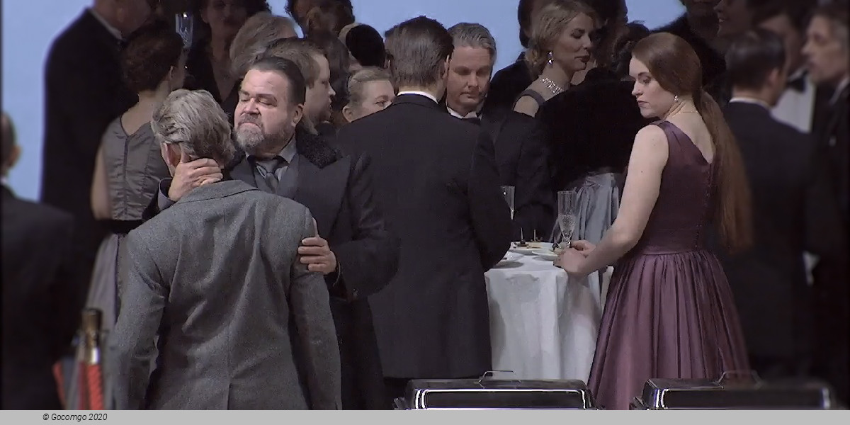 Opera &quot;Eugen Onegin&quot; at the Royal Swedish Opera