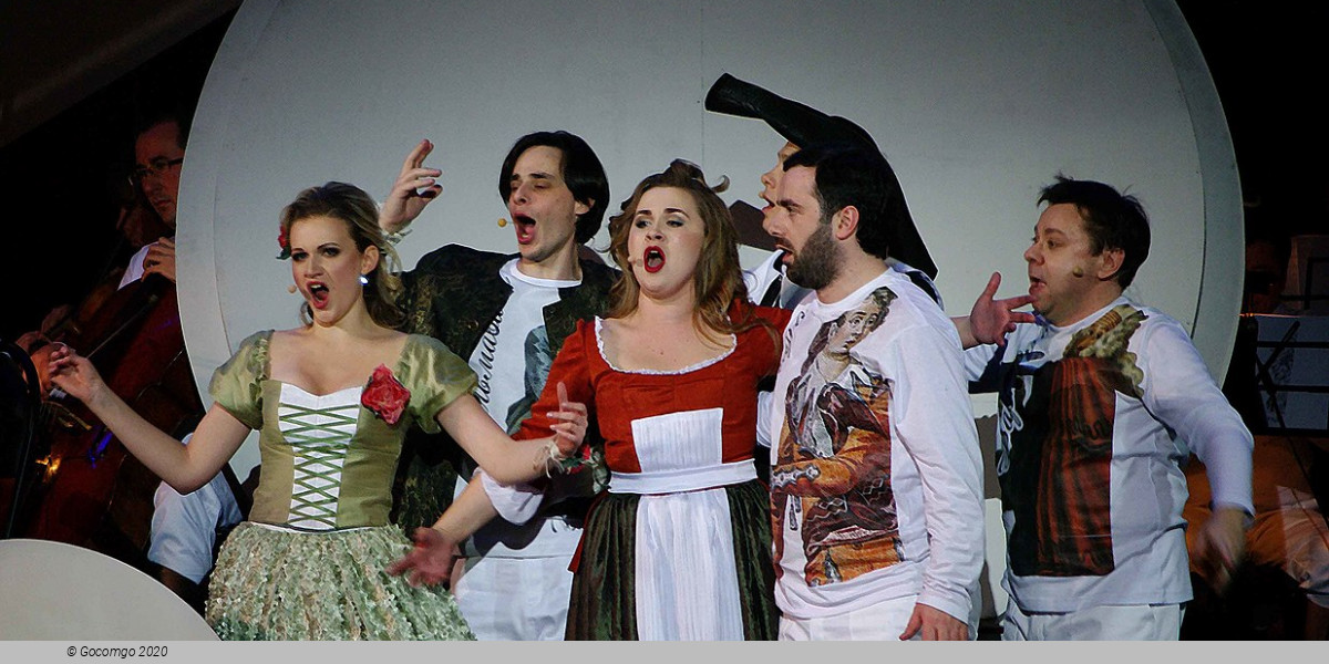 Opera &quot;The Barber of Seville&quot; at the Semperoper Dresden