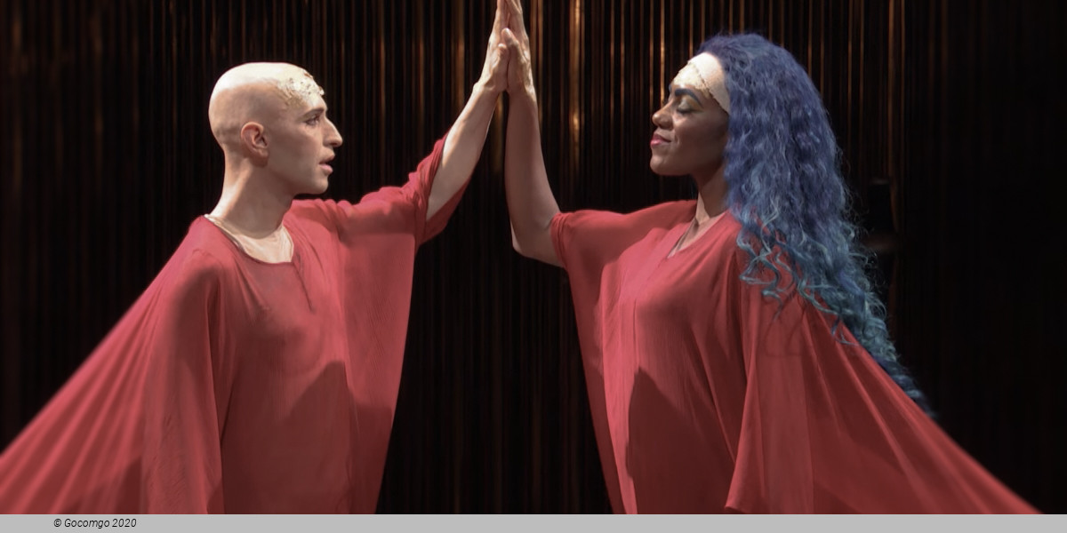 Opera &quot;Akhnaten&quot; at the Metropolitan Opera