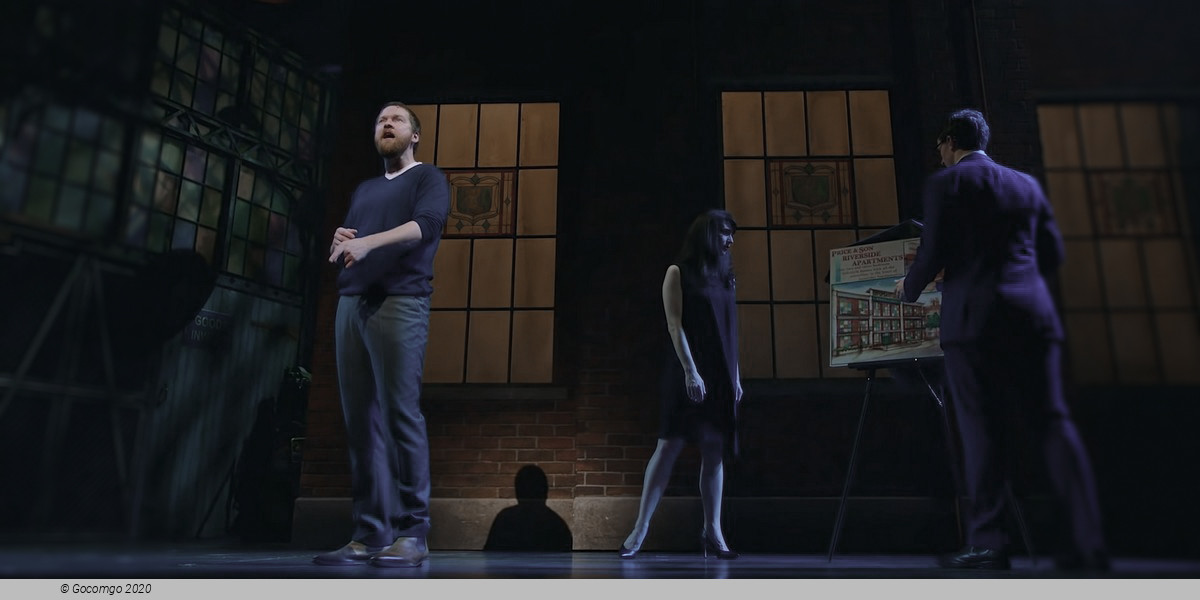 Scene 1 from the musical "Kinky Boots"