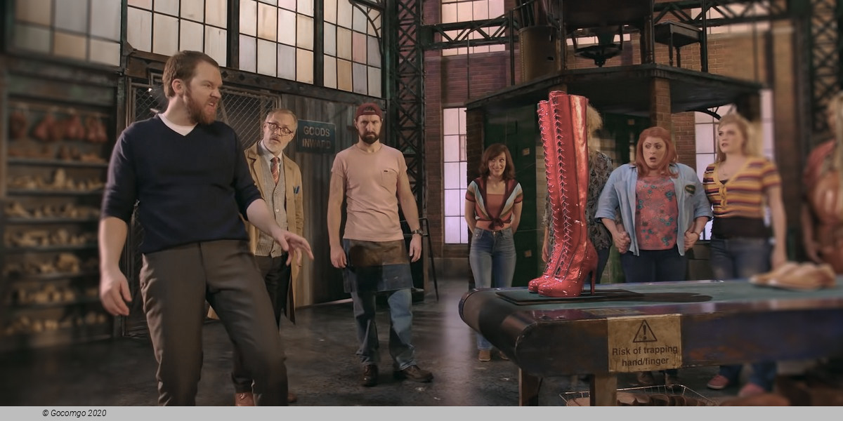 Scene 5 from the musical "Kinky Boots"