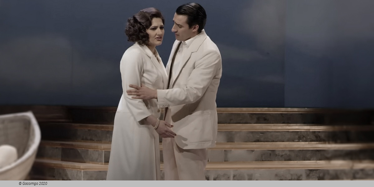 Scene 2 from the opera "La Rondine"