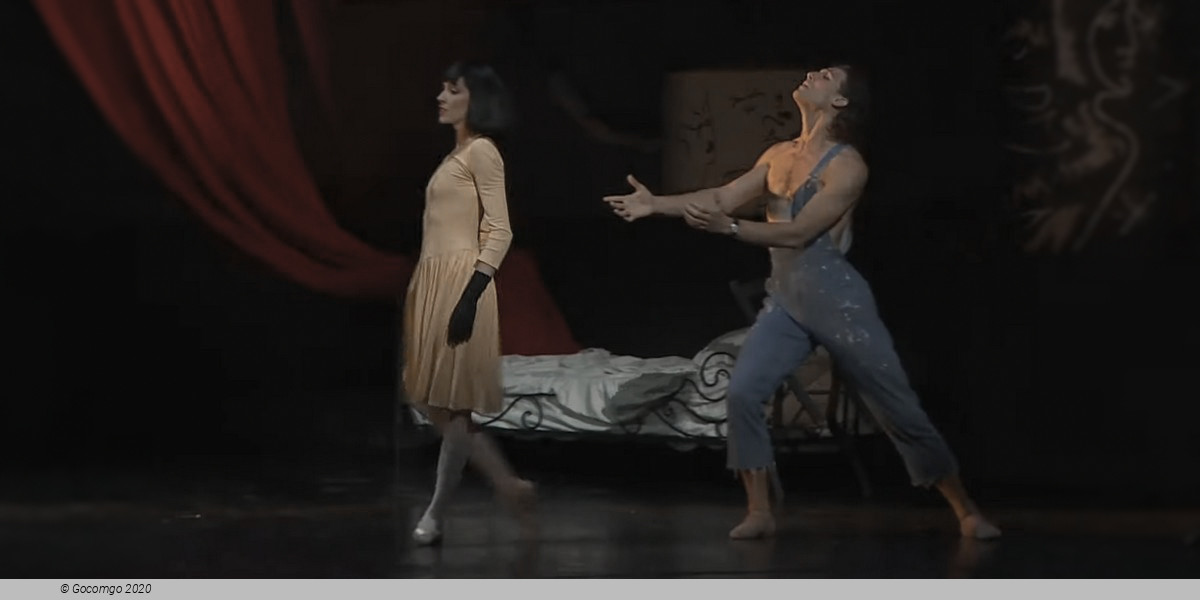 Scene 3 from the ballet "Le jeune homme et la mort"