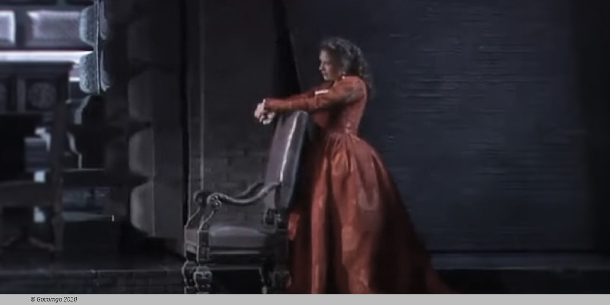 Scene 1 from the opera "Ernani"