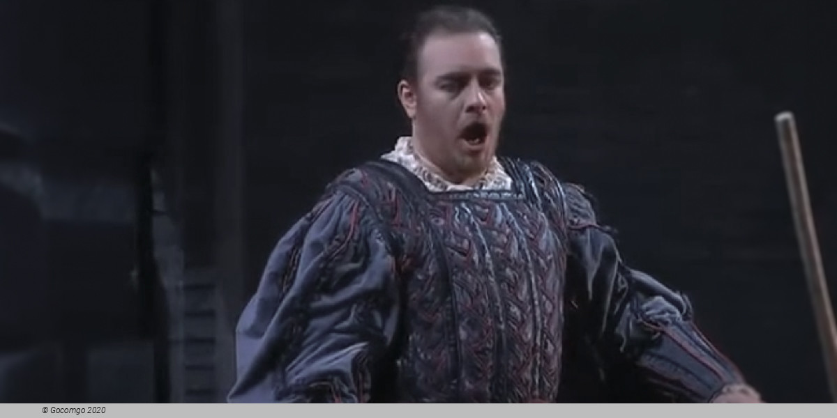 Scene 3 from the opera "Ernani"