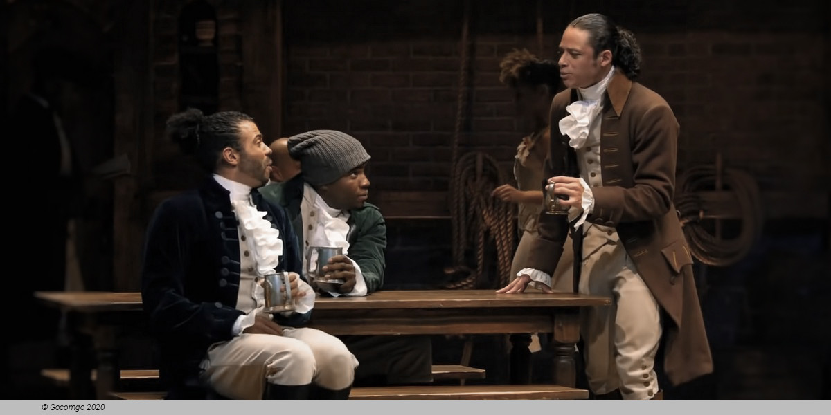 Scene 3 from the musical "Hamilton"