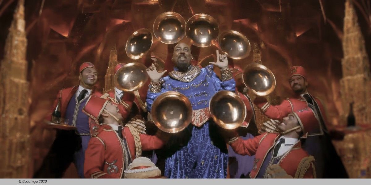 Scene 6 from the musical "Aladdin"
